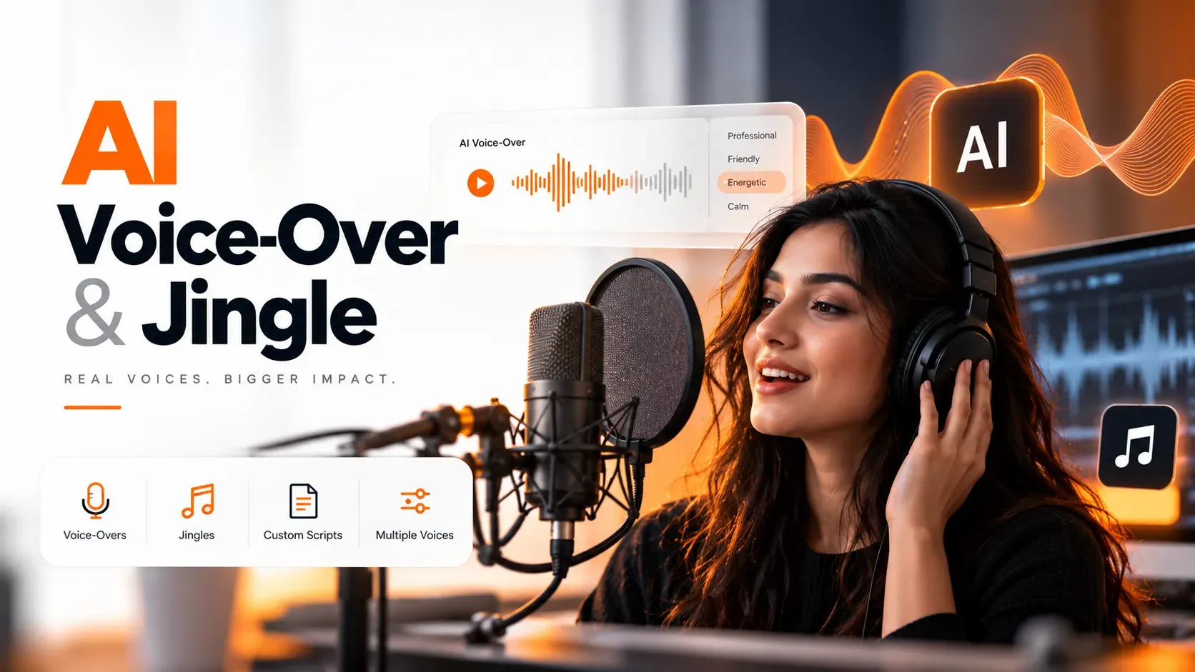 AI Voice-Over & Jingle